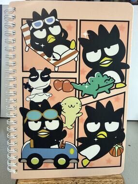 #BM-781 Badtz Maru Spiral Notebook